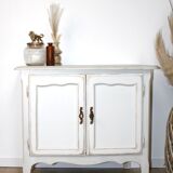 Antique furniture in white and gold wood