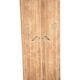 Two Art Deco solid oak wardrobe doors Solweig & Abigaël screen