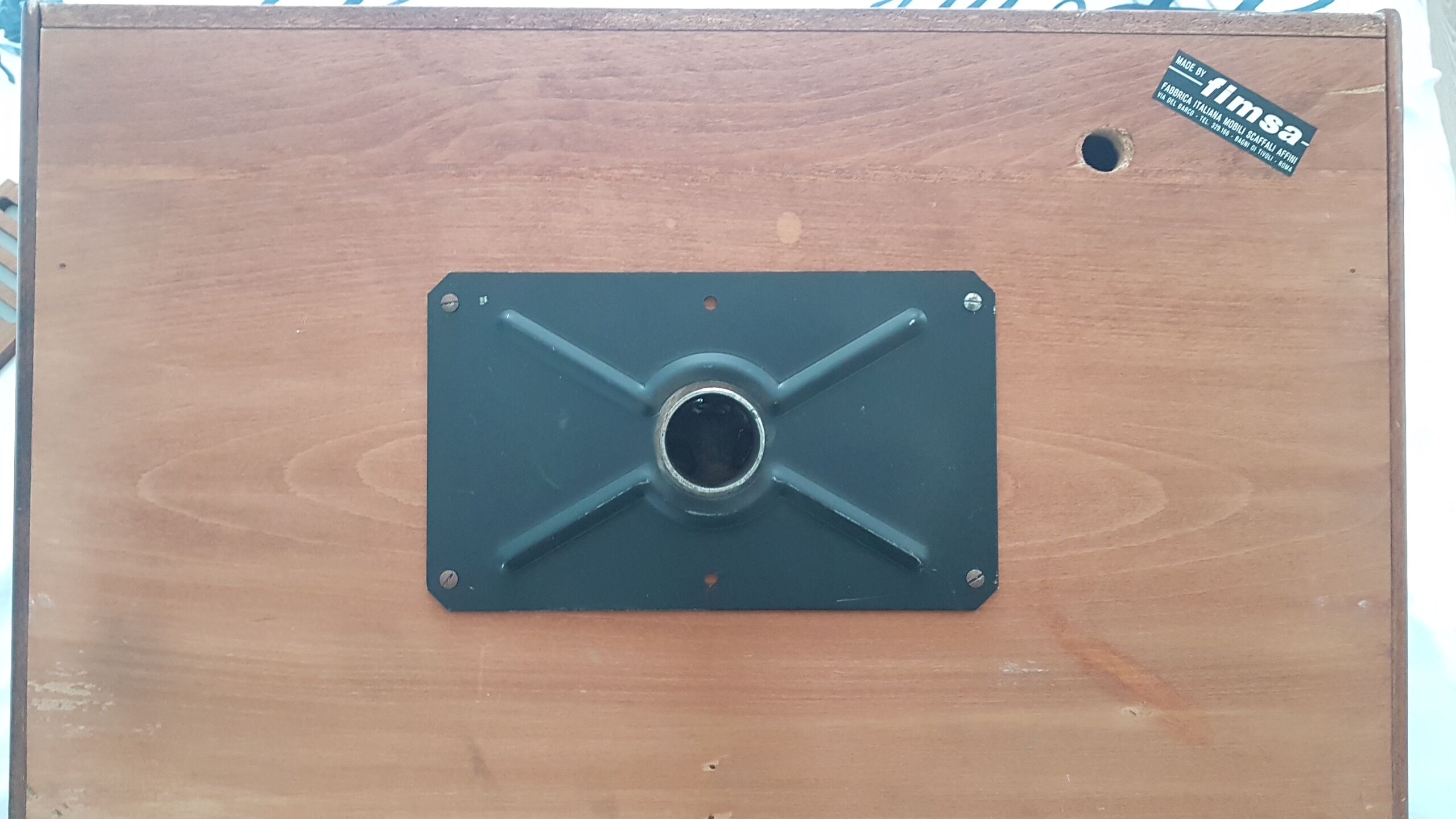 Vintage Italian storage console edited by Fimsa in the 1960s