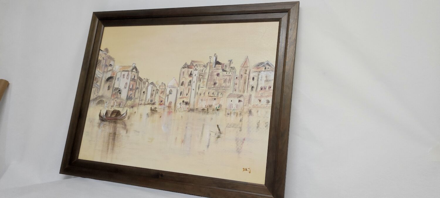 Marine painting signed