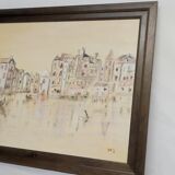 Marine painting signed