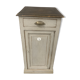 Ancien chevet en chêne peint 1920