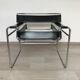 Fauteuil Wassily de Marcel Breuer année 1980