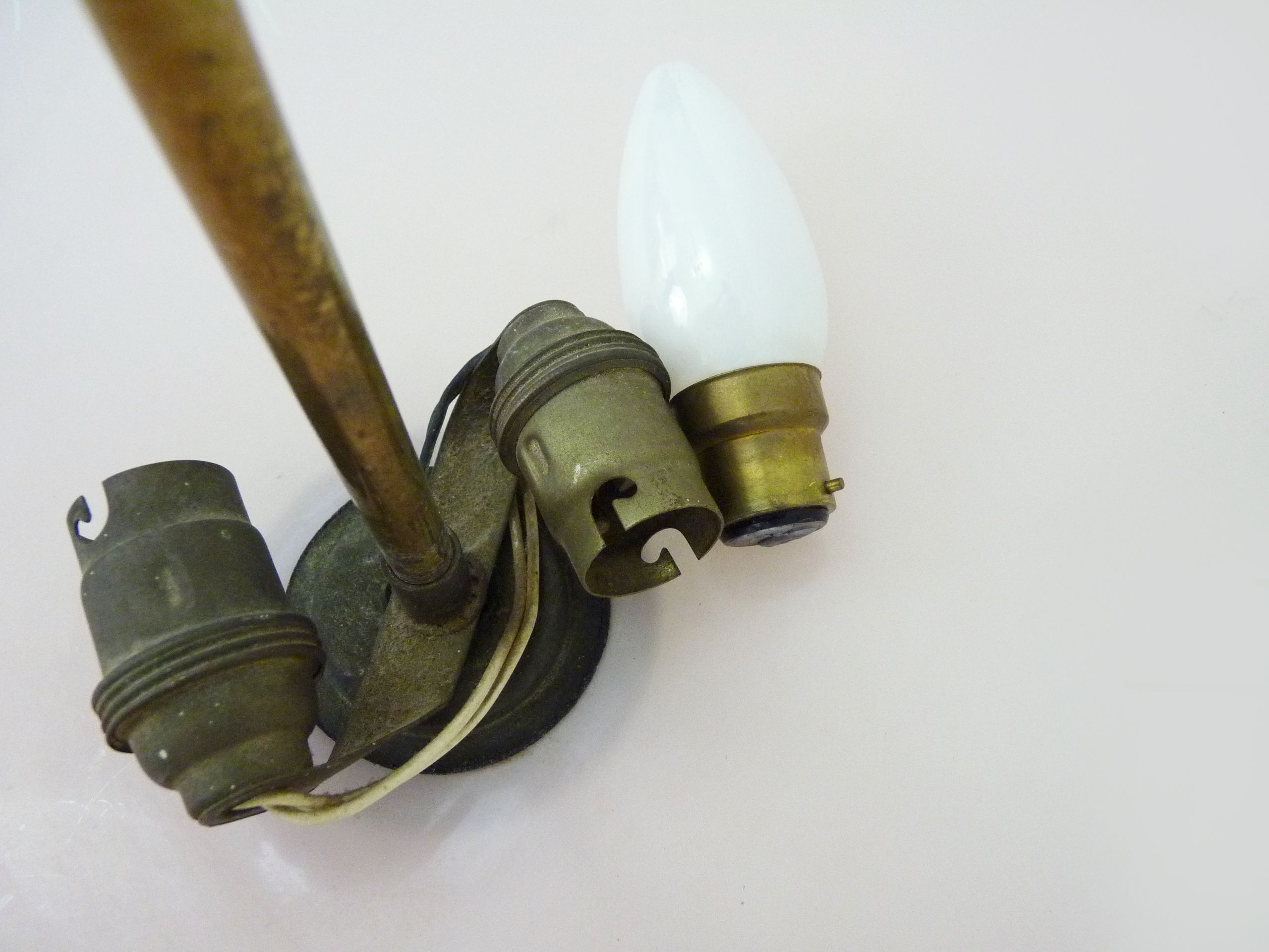 chandelier pale pink painter's palette, modernist suspension year 50