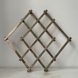 Silvered Metal Art Deco flat underside