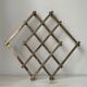 Silvered Metal Art Deco flat underside