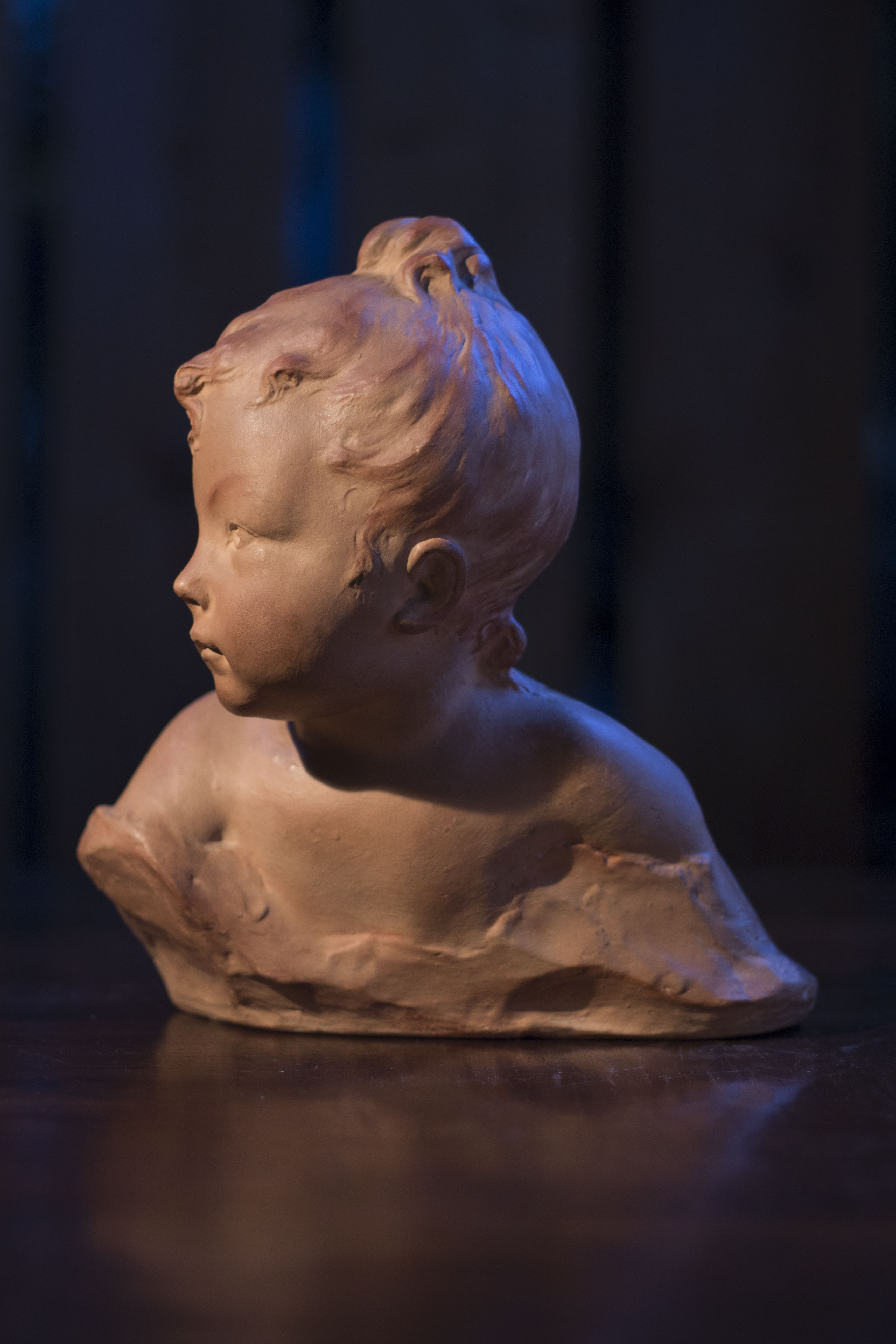 Young girl in bust, 19th century