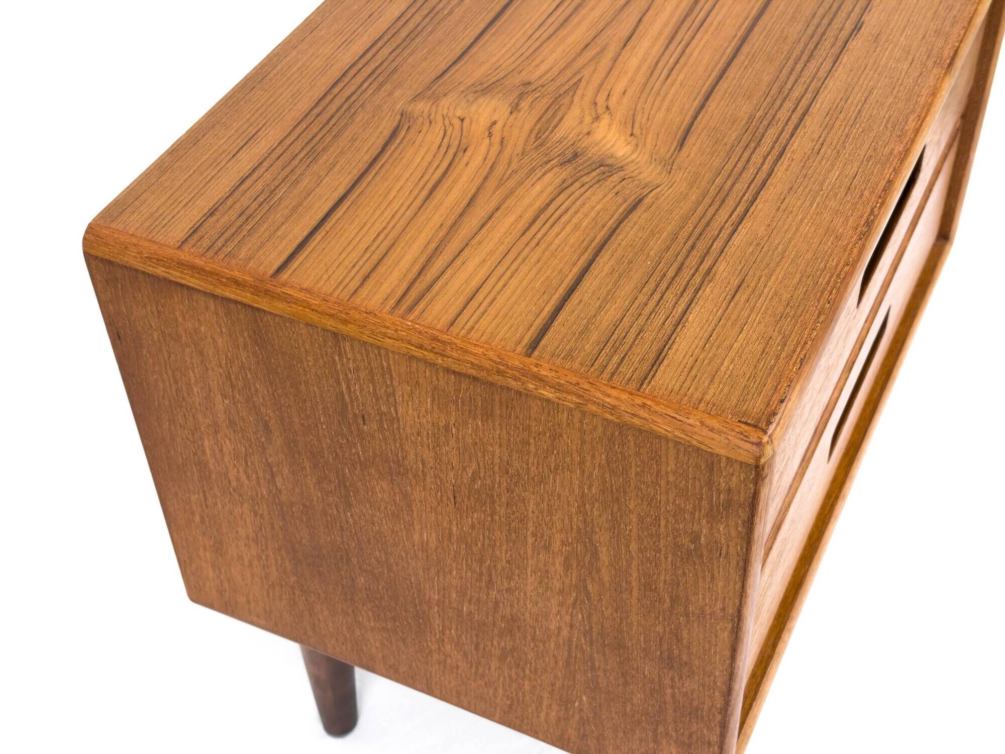 Vintage teak bedside table, 1960s