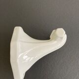 art deco porcelain coat hook