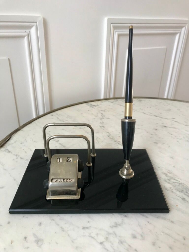 Date pencil holder Italian 50s
