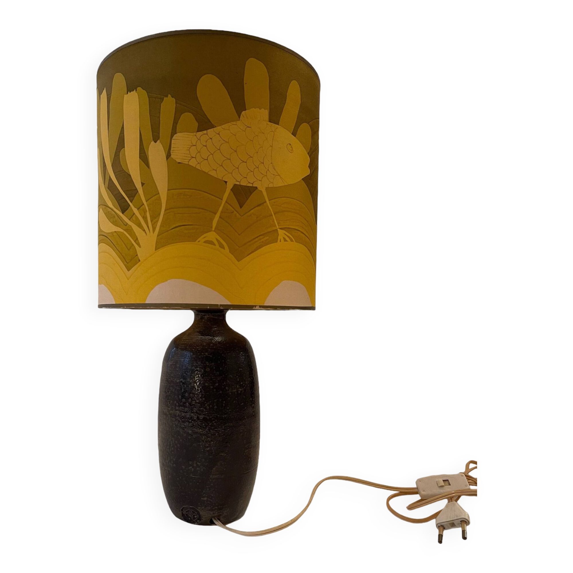 Artist Lamp by Alain Blanchard, 20th Century Ceramicist