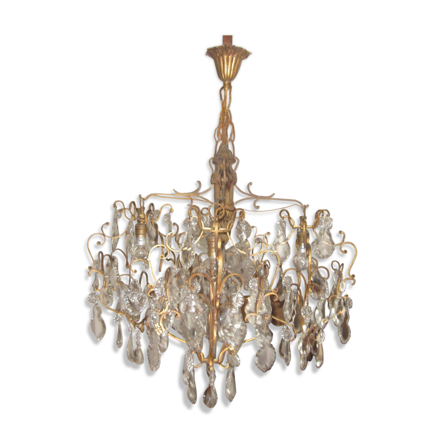 Stamps chandelier