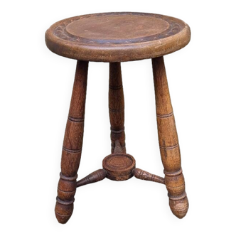 Wooden stool