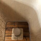 1970 travertine lamp
