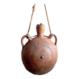 Old Provençal terracotta gourd