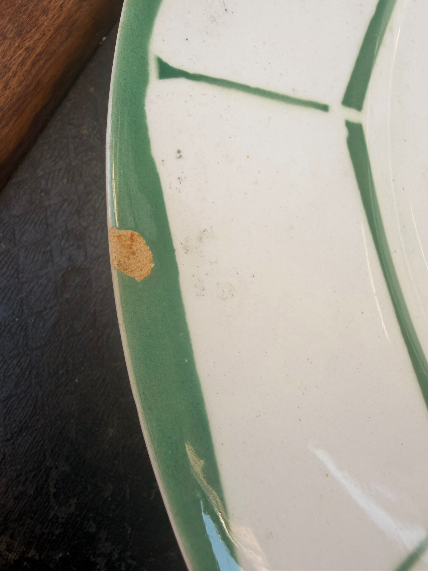 4 Digoin Sarreguemines plates