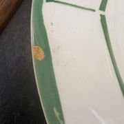 4 Digoin Sarreguemines plates