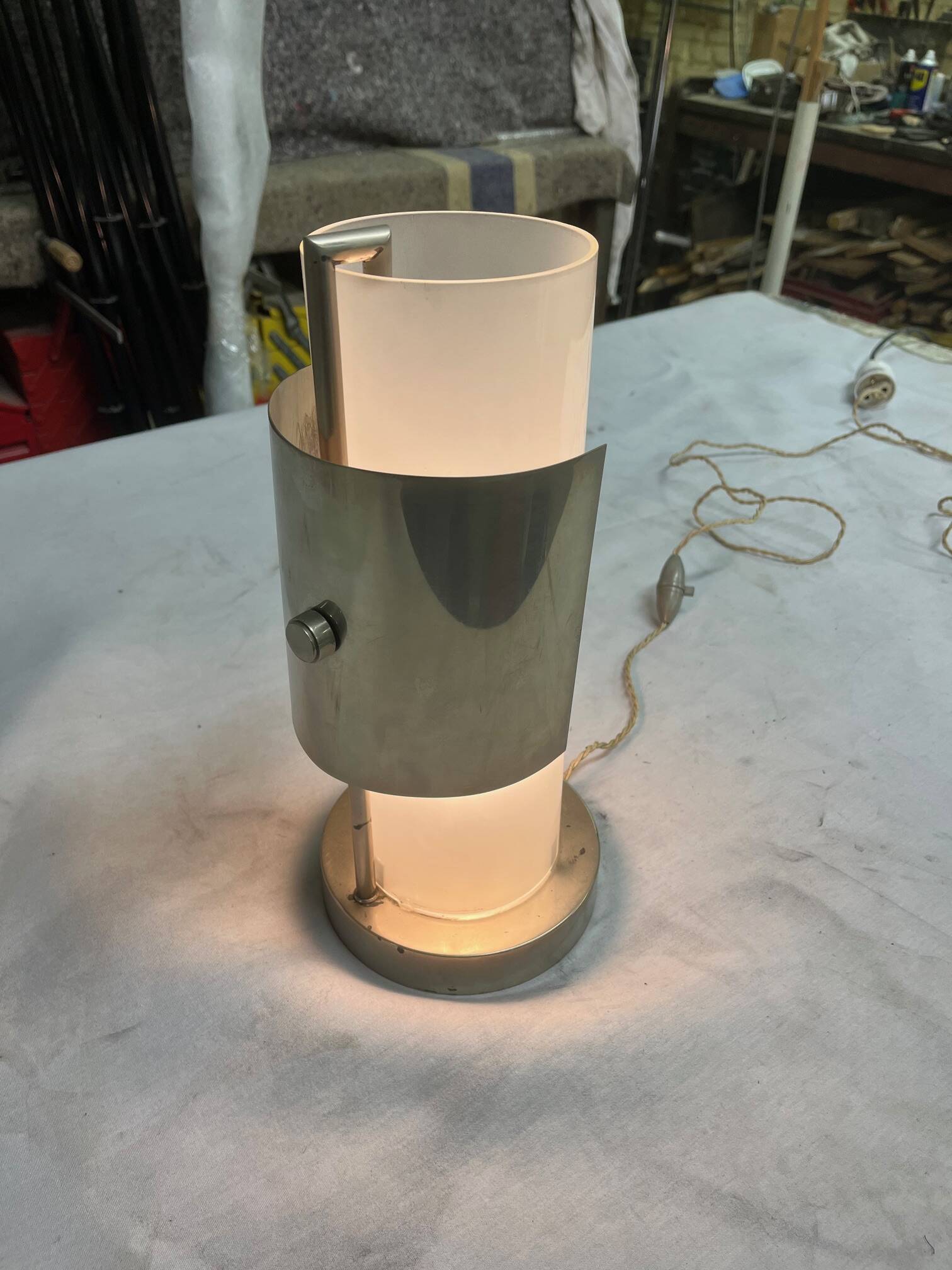 "Aga Khan" luminaire by René Herbst