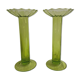 Pair of Venice crystal vases