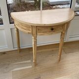 Console entree demi-lune