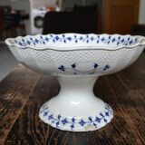 Compotier faience Saint-Amand Nord Barbeau iron earth late nineteenth early twentieth