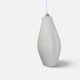 Modernist suspension in blown opaline with a marbled effect and brass – 1930s