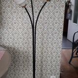 1950s metal tripod floor lamp