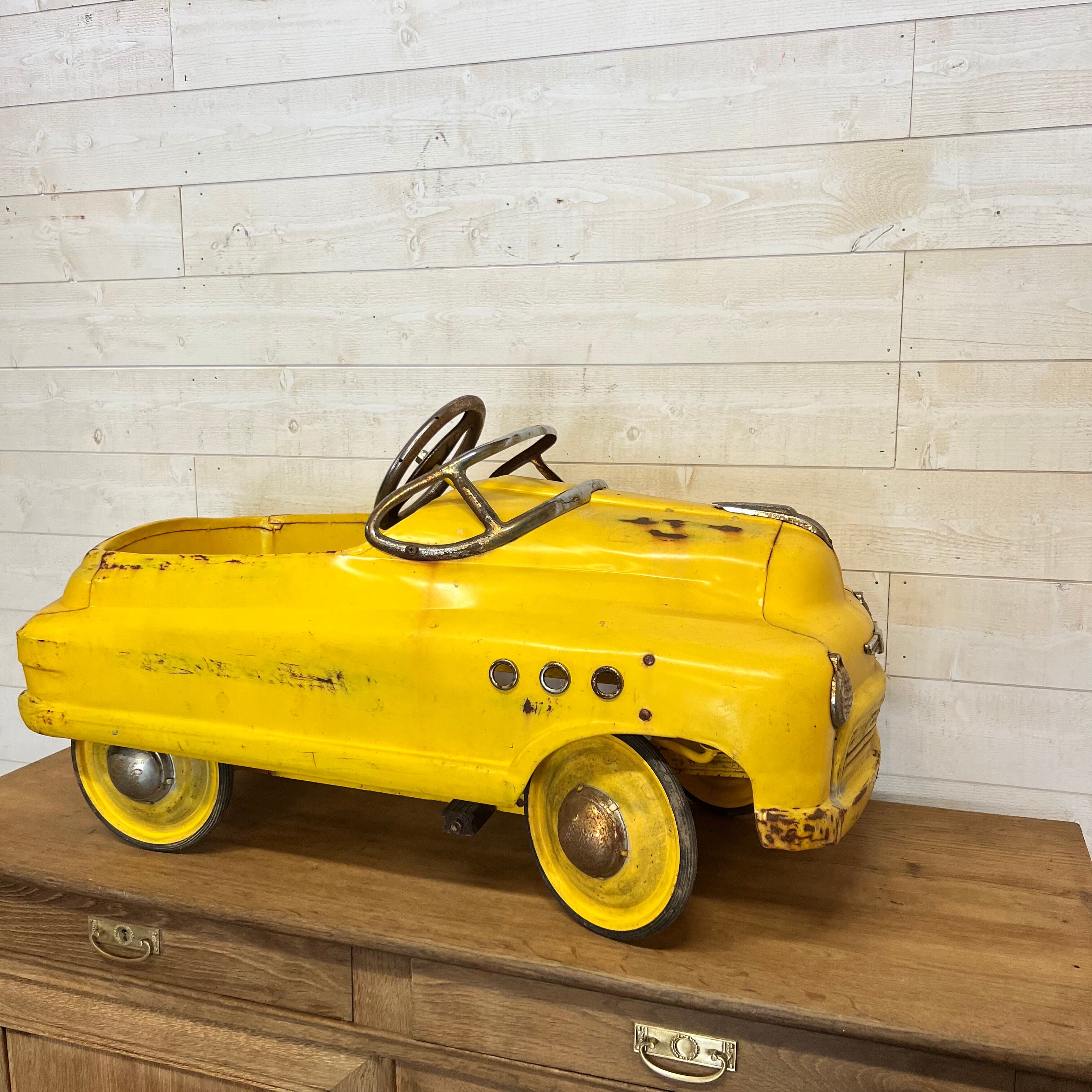 Vintage children's pedal car
