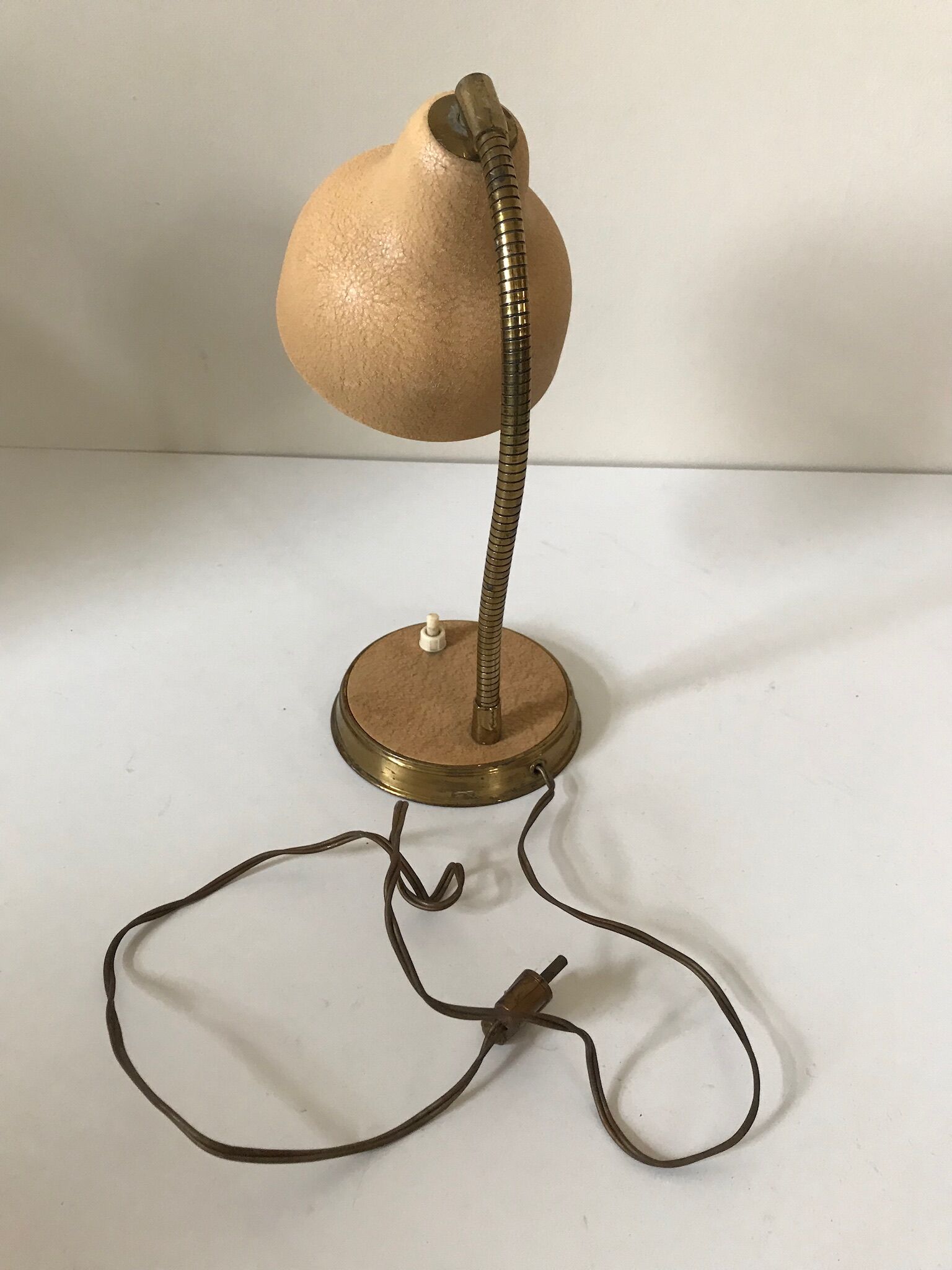 Lampe cocotte design vintage années 60