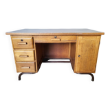 Vintage schoolmaster desk from the 1950s
