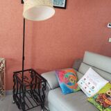 Lampadaire vintage fer forgé 1920