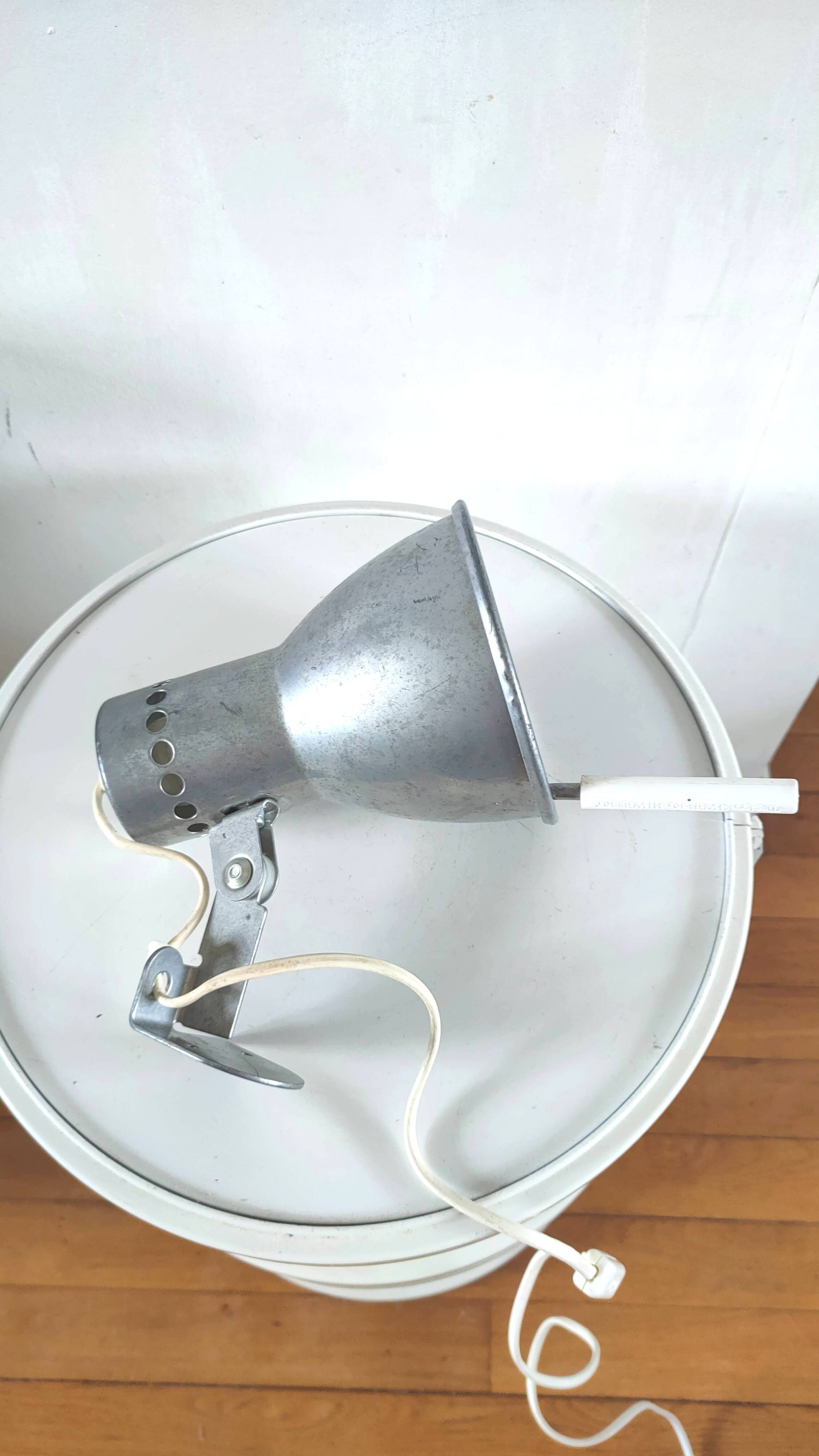 Vintage K and M Hagberg design metal dpot wall light