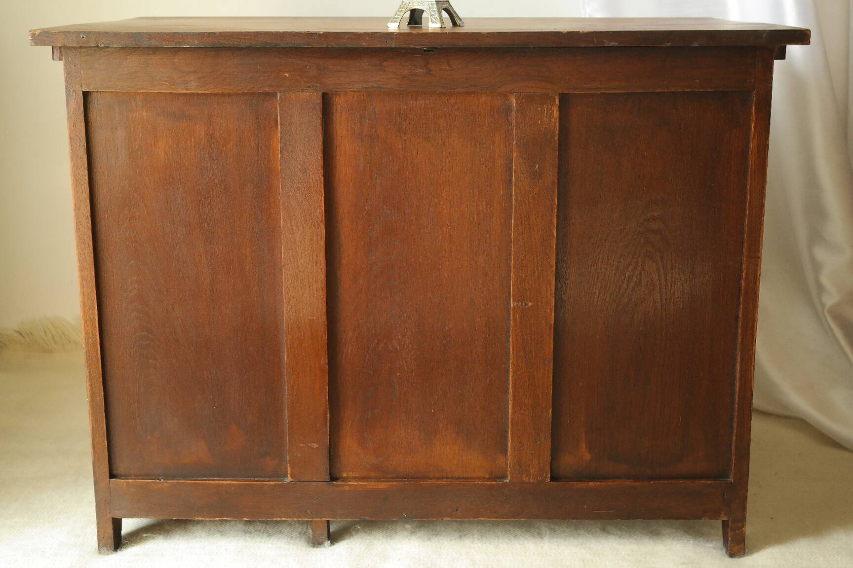 Vintage oak pedestal desk