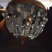 Crystal ceiling light