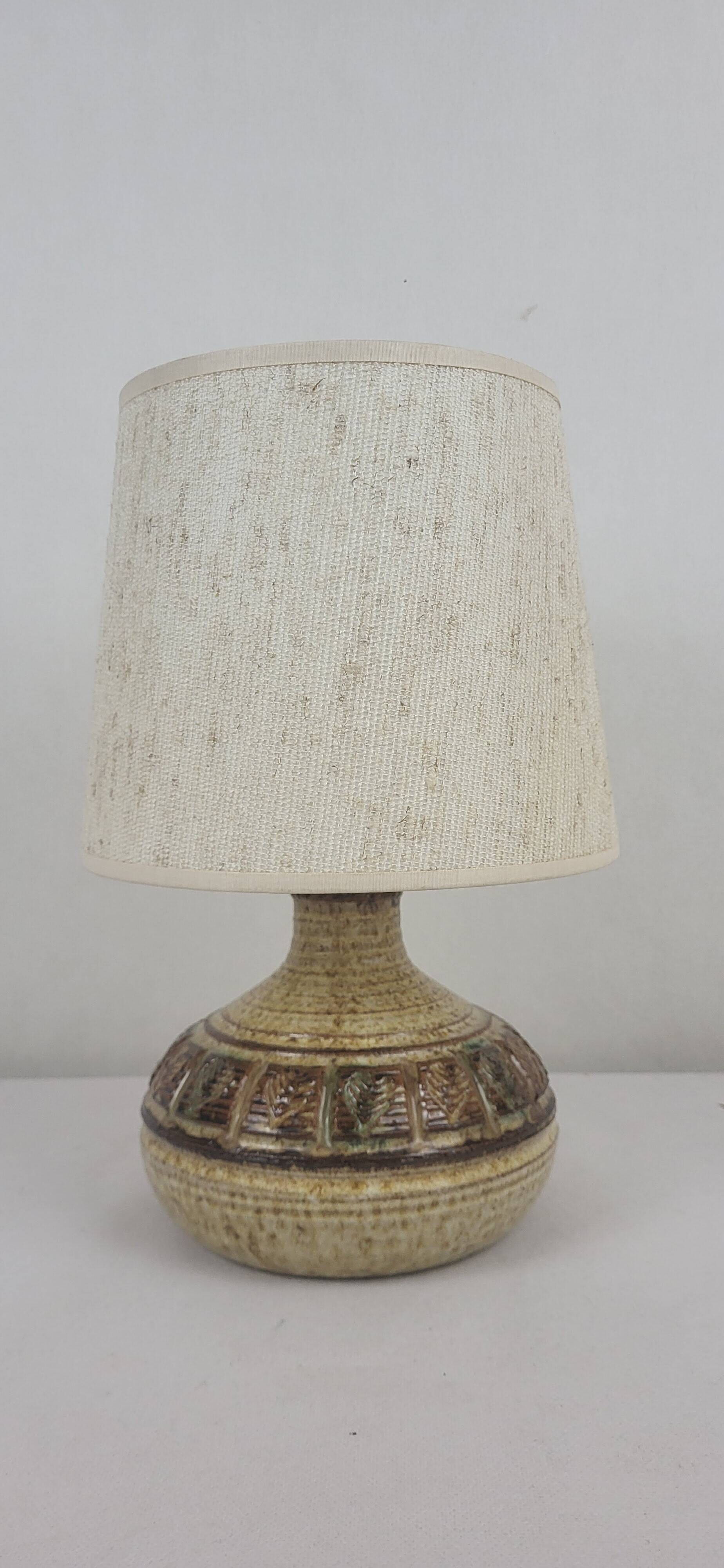Marcel Giraud ceramic lamp