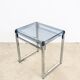 Lot de 2 tables d’appoint Marc Berthier années 60