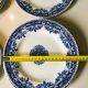 Lot 8 assiettes Luneville Mazarin