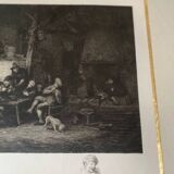 Tableau gravure de Adriaen  Van Ostade