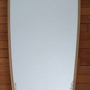 Miroir vintage ovoïde Schön - années 60