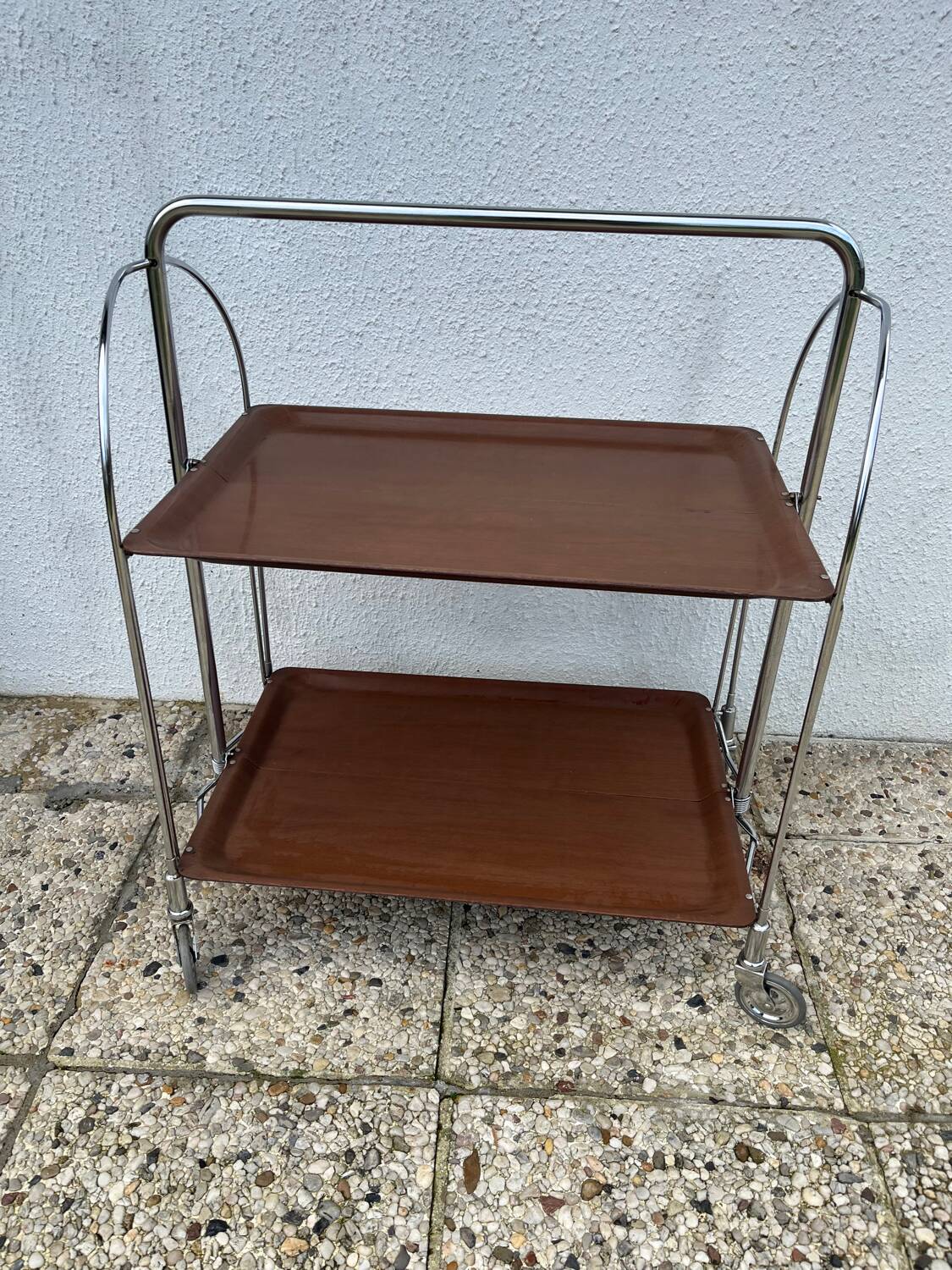 Vintage folding trolley