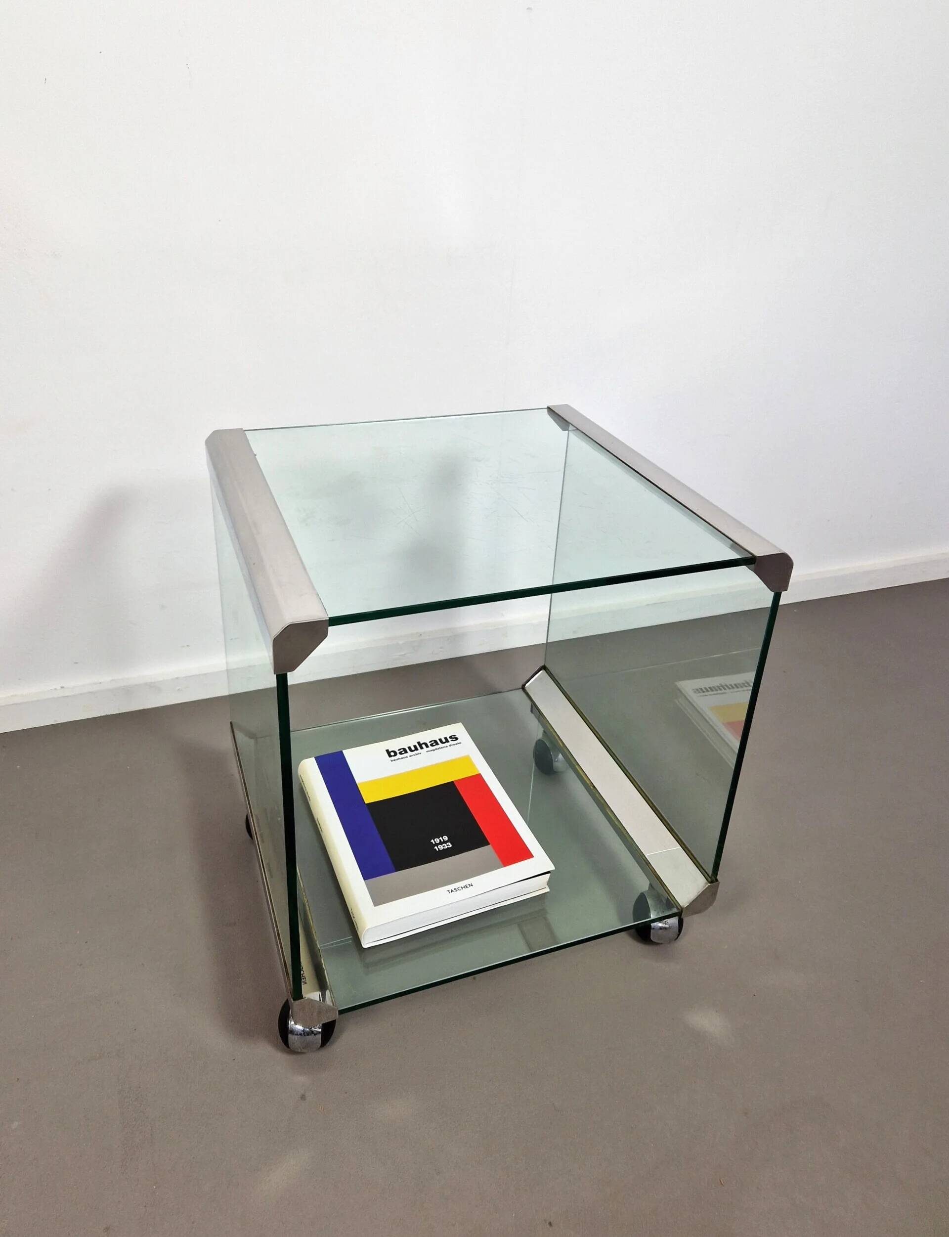 Gallotti & Radice side table trolley, 1980s