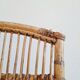 Paire de fauteuils anciens en rotin