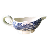 Lunéville earthenware sauce boat "English Style"