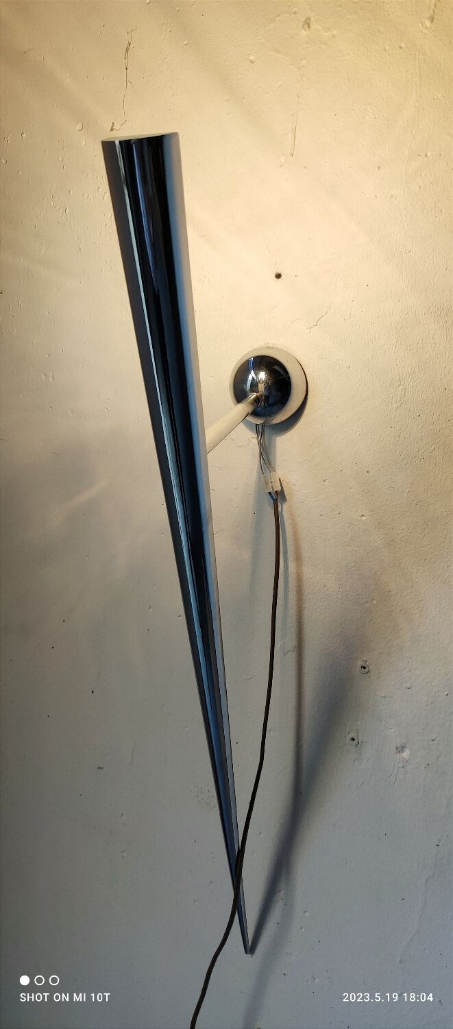Trylon torchiere wall light by Gilles Derain for Lumen