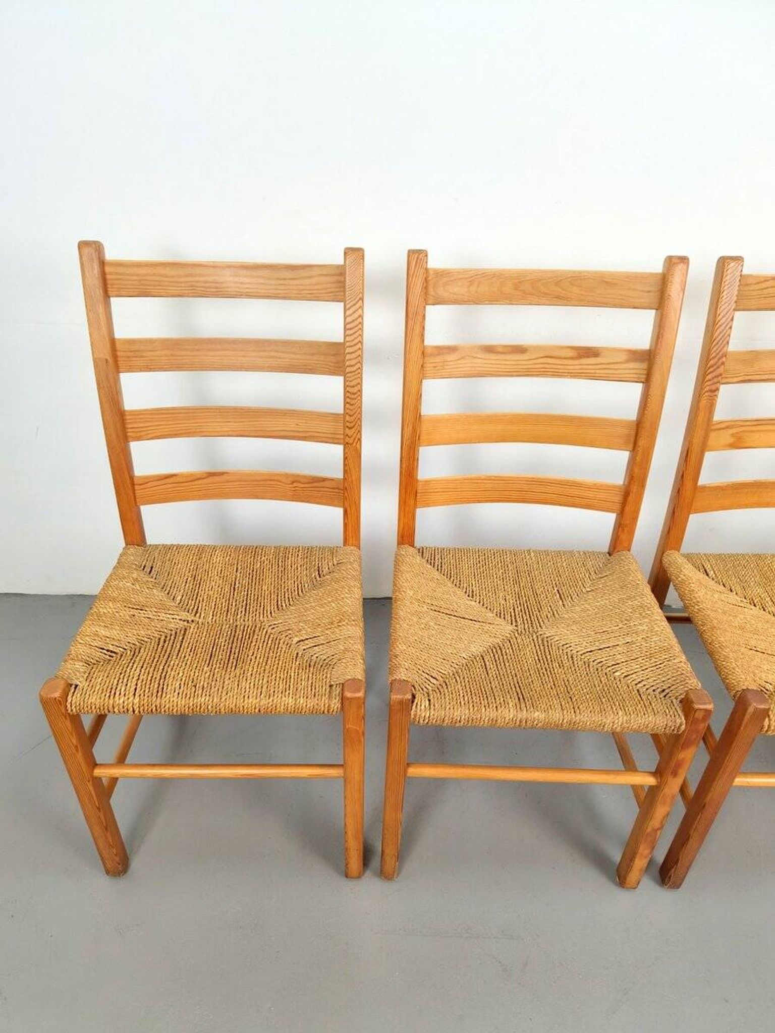 Jaerstolen Aksel Dining Chair from Möbelfabrikken Aksel L. Hansson, 1970s, Set of 4