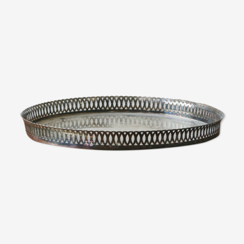 Vintage swedish silver plated tray
