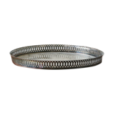 Plateau vintage suédois plaqué argent