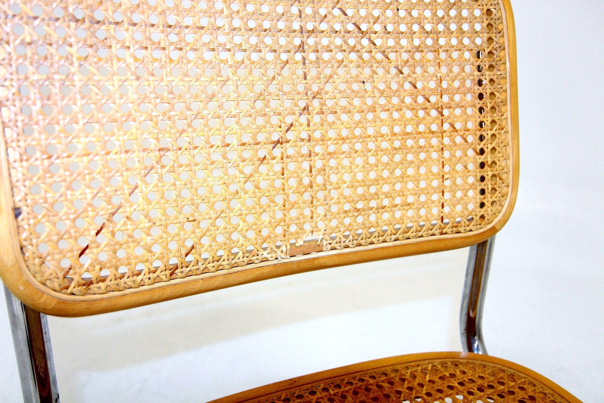 Set de 6 chaises "B32", Marcel Breuer, Italie 1990
