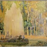 Drawing-watercolor Julien Lacaze 1886-1971