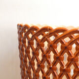 Vintage openwork pot cover